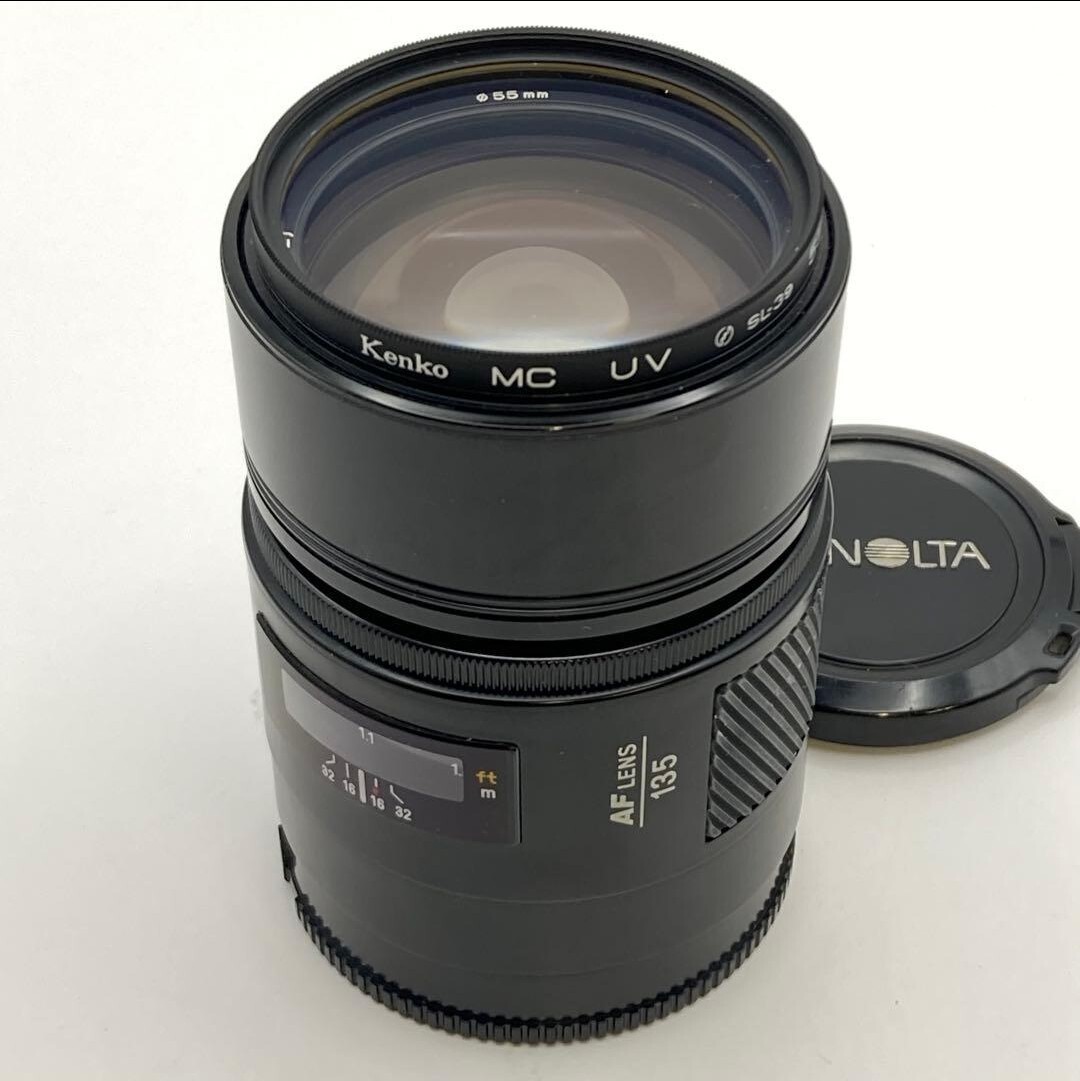 MINOLTA AF 135mm 1:2.8(32) ミノルタ 単焦点 レンズ f2.8 動作品拍卖