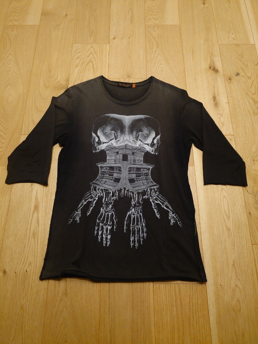 UNDERCOVERISM UNDERCOVER 2005S/S But Beautiful2期 5分丈ドクロコラージュ tee 拍卖