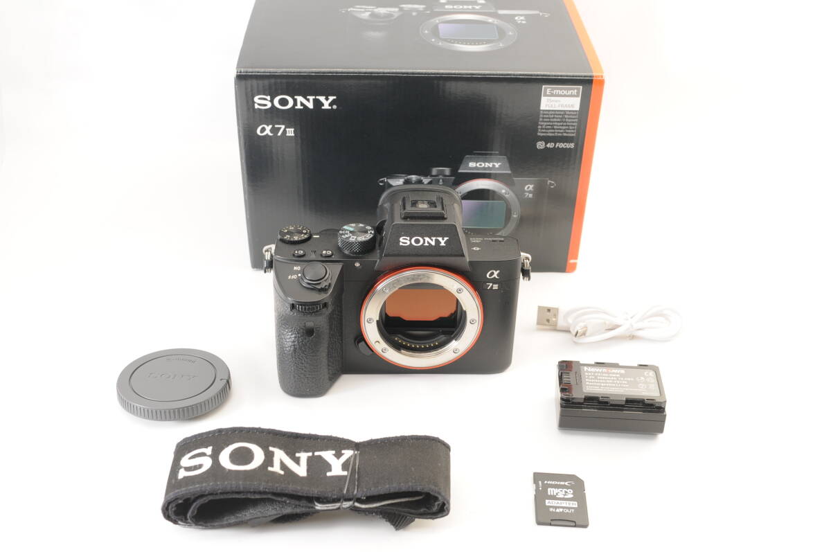 美品 SONY ILCE-7M3 ミラーレス一眼カメラ ボディ α7 III #038拍卖