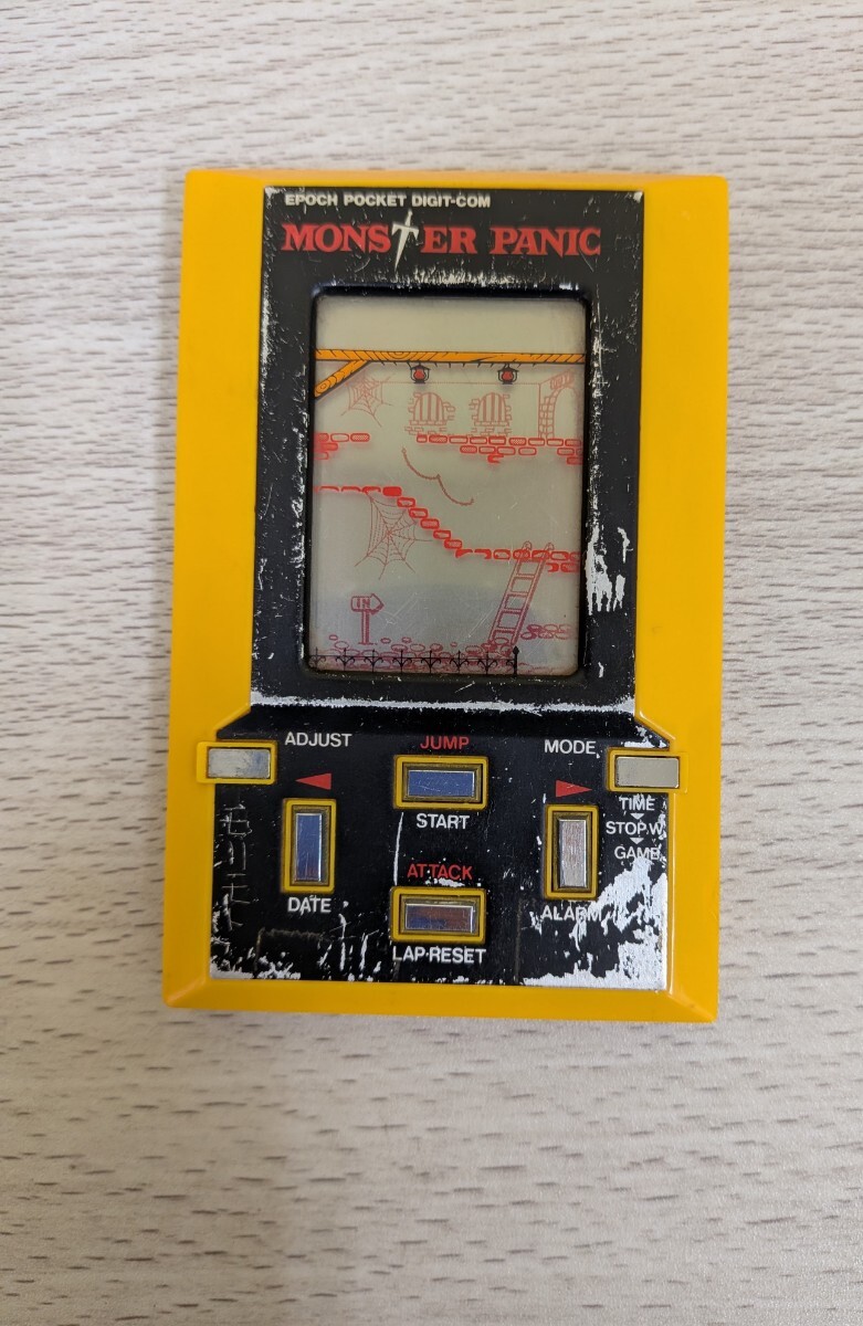 MONSTER PANIC エポック社 ゲームウォッチ 現状品 モンスターパニック拍卖