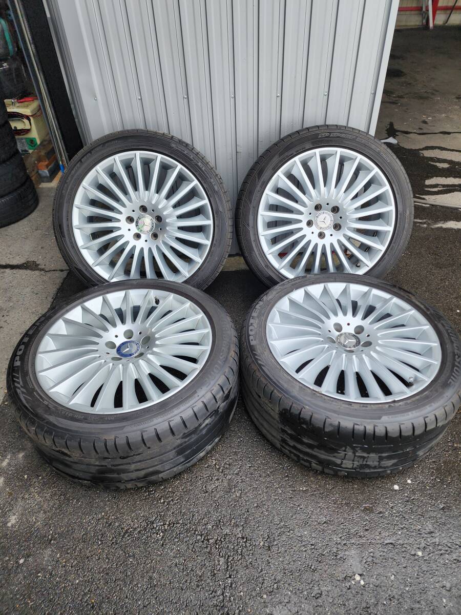 Mベンツ W222 Sクラス 純正 19in8.5J+36 9.5J+43.5 5穴PCD112 245/45R19 275/40R19 拍卖