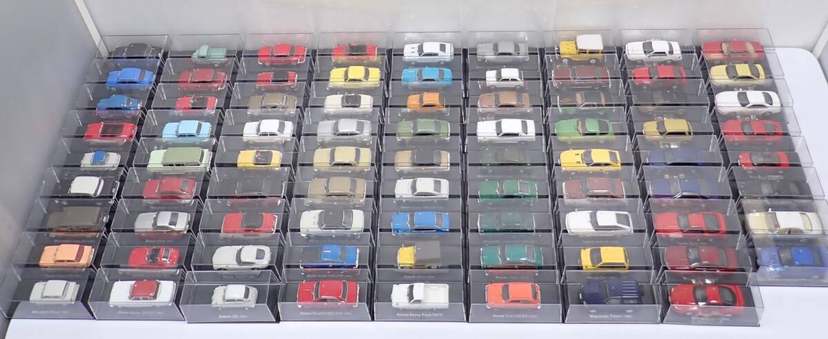 ミニカーまとめ売り アシェット 国産名車コレクション 1/43スケール トヨタ 日産 三菱 マツダ ホンダ ダイハツ 他拍卖