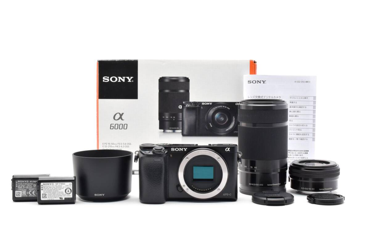 SONY ソニー α6000 Wレンズキット デジタル一眼レフ 【現状品】 #2922951拍卖