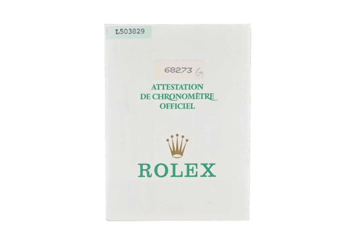 1396 ROLEX ロレックス デイトジャスト ボーイズ 68273 L番台 純正 ギャランティ 保証書拍卖