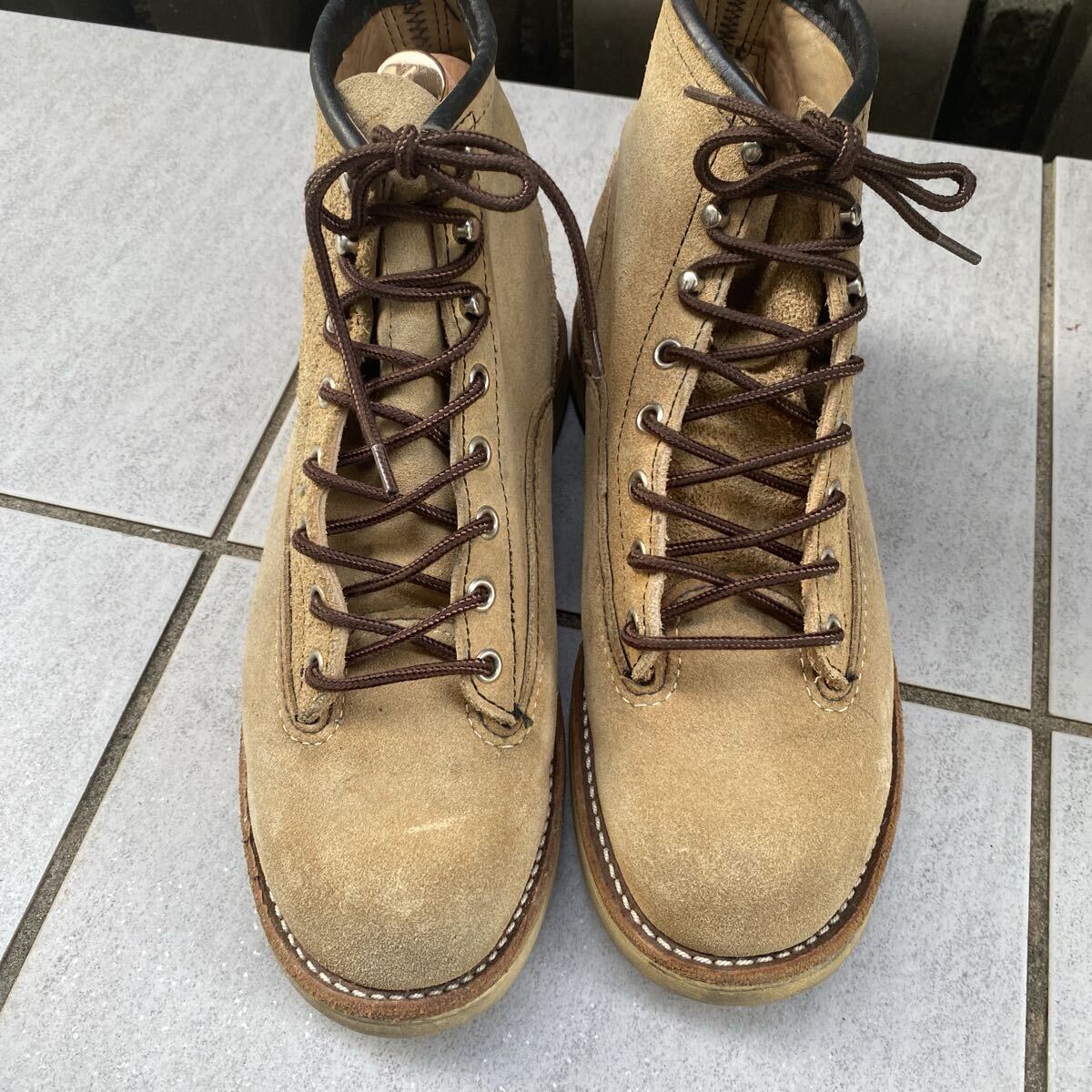 REDWING ラインマン2908 ラフアウトレザー US8.5D ユーズド拍卖