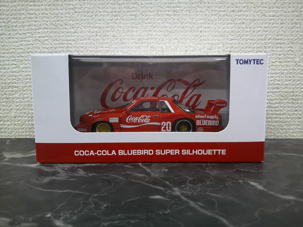 【ミニカー】トミカエブロ 1/43 コカ・コーラ ブルーバード スーパーシルエット (82年・赤) トミーテック拍卖