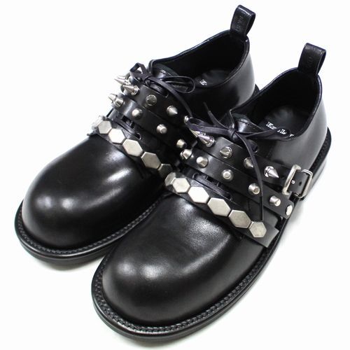 UNDERCOVER × KIDS LOVE GATE 25AW スタッズブレスレットレザーシューズ 9 1/2(28cm)拍卖