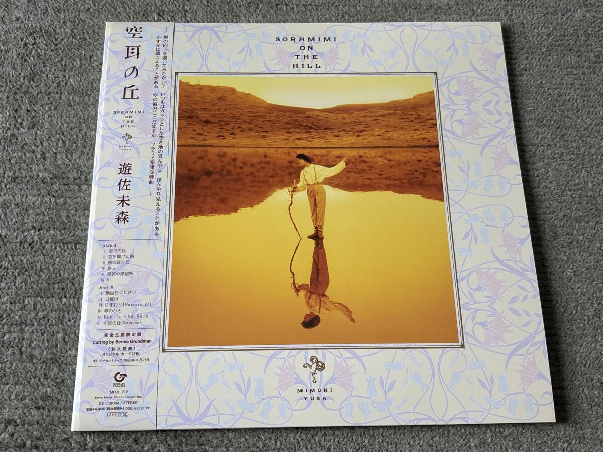 遊佐未森/空耳の丘 中古LP アナログレコード VINYL MHJL-192拍卖