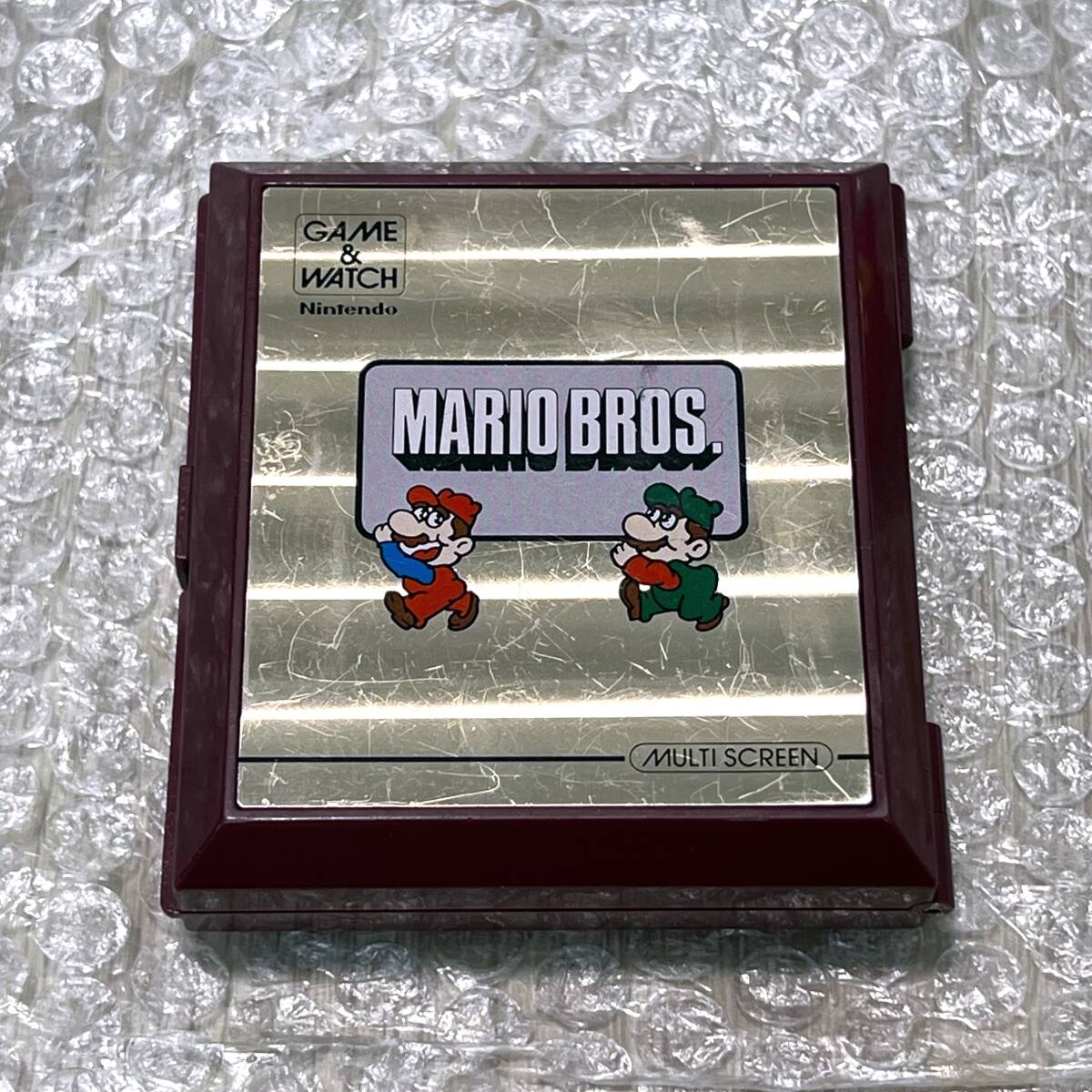 〈動作確認済み〉LSI 任天堂 ゲームウォッチ マルチスクリーン MARIO BROS. (マリオブラザーズ)MW-56 GAME&WATCH ゲームウオッチ拍卖