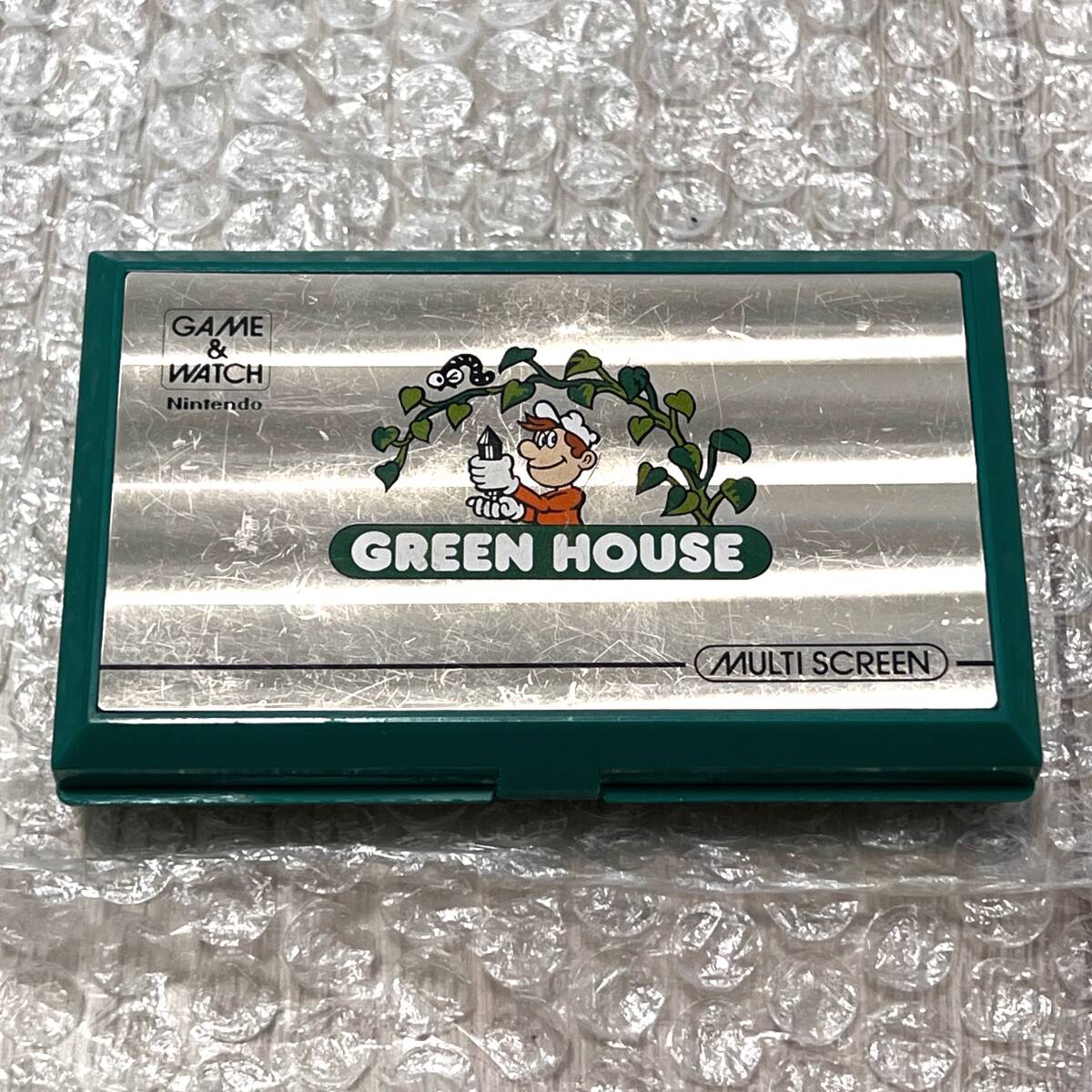〈動作確認済み〉LSI 任天堂 ゲームウォッチ マルチスクリーン GREEN HOUSE (グリーンハウス)GH-54 GAME&WATCH ゲームウオッチ拍卖