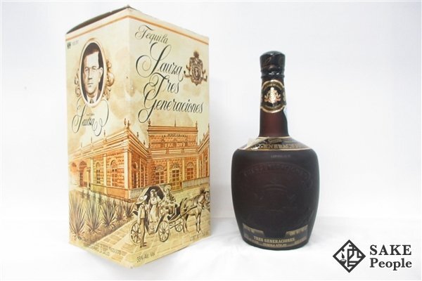 ●注目# サウザー トレス・ジェネラシオネス アネホ 750ml 38% テキーラ メキシコ拍卖