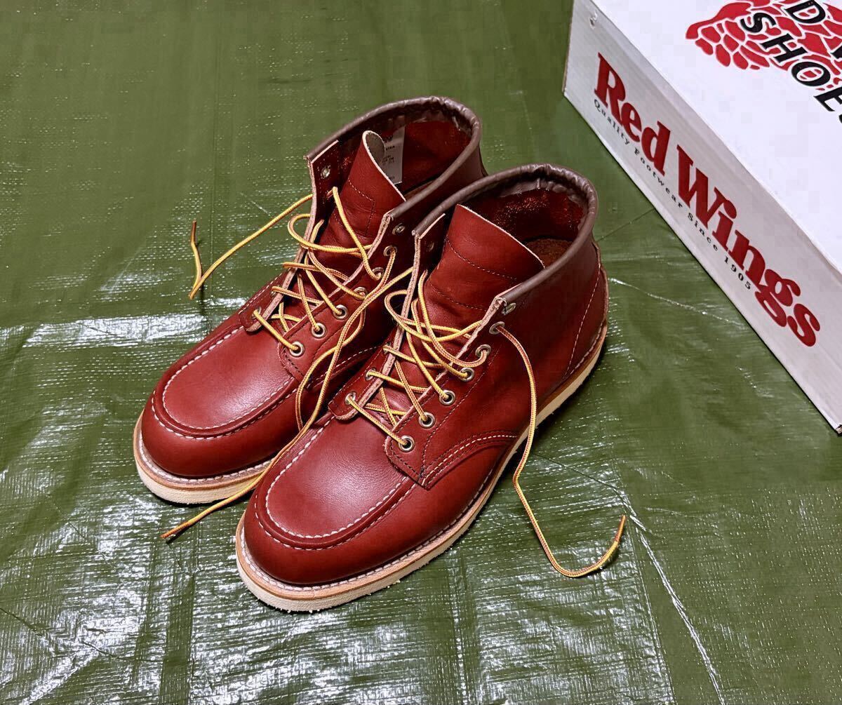中古美品 レッドウィング アイリッシュセッター 8875 オロラセット us7.5 REDWING 赤茶拍卖