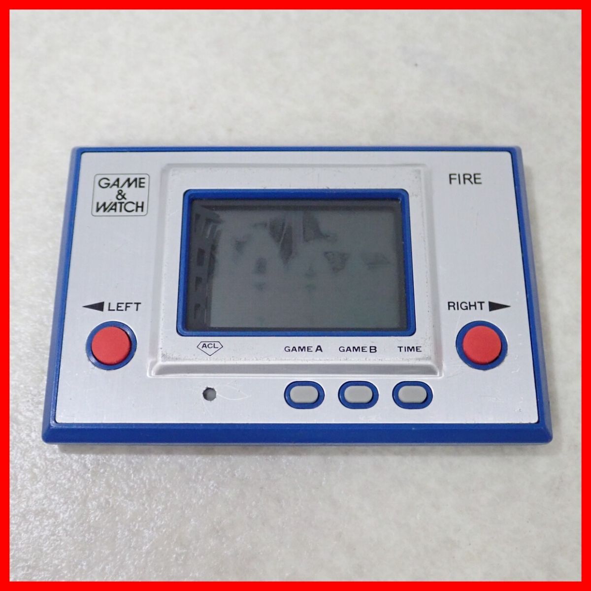 難あり品 GAME&WATCH ゲーム&ウオッチ ファイア FIRE RC-04 Nintendo 任天堂【PP拍卖