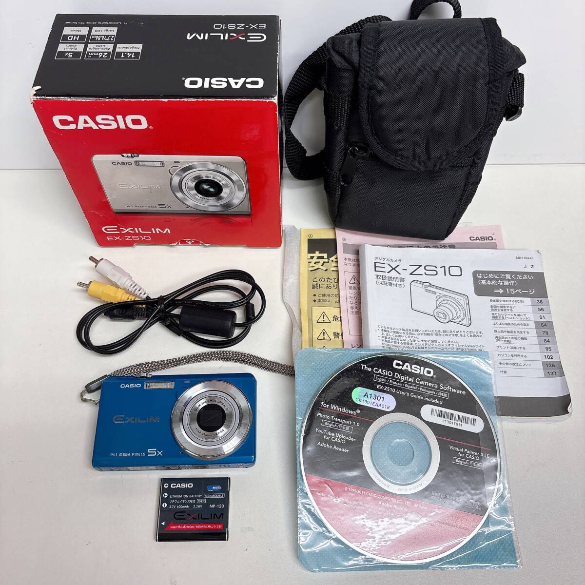 通電確認済み カシオ CASIO EXILIM EX-ZS10 コンパクトデジタルカメラ 中古拍卖