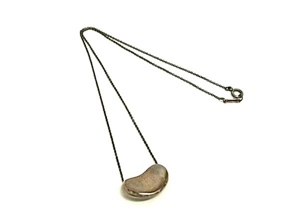 1円 TIFFANY&Co ティファニー エルサペレッティ ビーン SV925 ネックレス ペンダント アクセサリー レディース メンズ シルバー系 BT4317拍卖