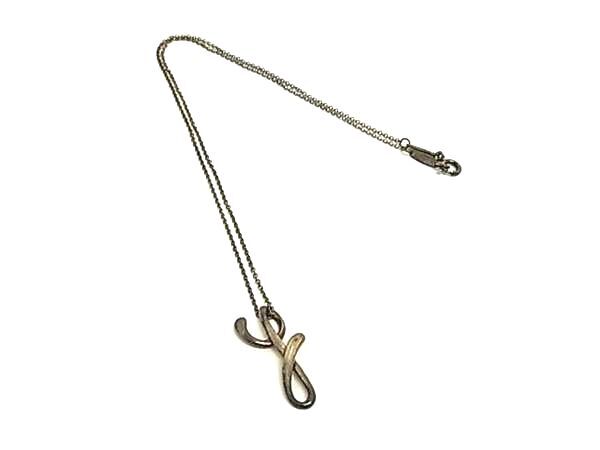 1円 TIFFANY&Co ティファニー エルサペレッティ レター y SV925 ネックレス ペンダン卜 アクセサリー レディース シルバー系 GE0054拍卖