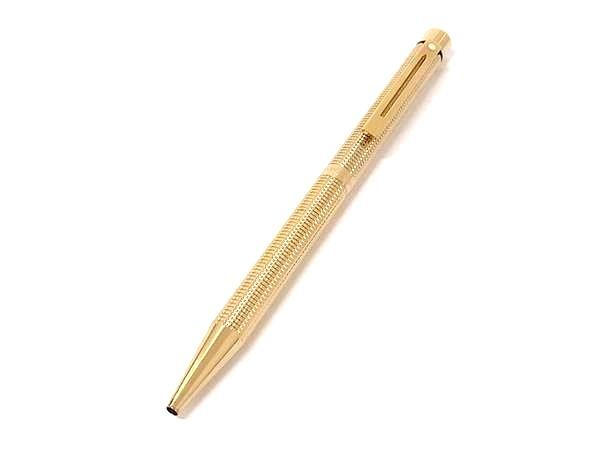 ■美品■ SHEAFFER シェーファー ツイスト式 ボールペン 筆記用具 文房具 ステーショナリー メンズ レディース ゴールド系 DM5110拍卖