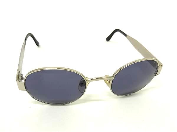 1円 ■美品■ CHANEL シャネル 06933 45002 ロゴ サングラス 眼鏡 めがね レディース メンズ シルバー系 FX8801拍卖