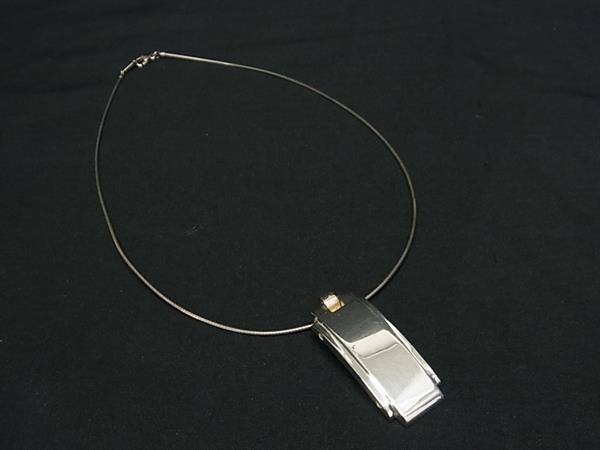 1円 TIFFANY&Co ティファニー メトロポリス SV925 ネックレス ペンダント アクセサリー レディース メンズ シルバー系 HB1702拍卖