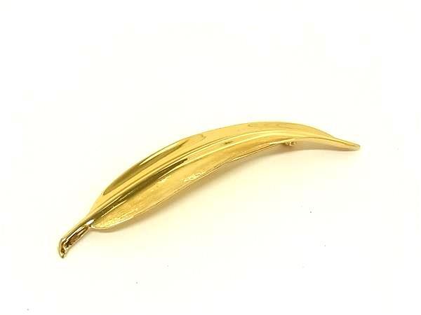 1円 ■極美品■ ChristianDior クリスチャンディオール ヴィンテージ ピンブローチ ピンバッジ アクセサリー ゴールド系 FW5820拍卖