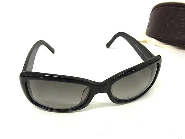 1円 ■極美品■ CELINE セリーヌ SC 1729G トリオンフ サングラス 眼鏡 めがね レディース メンズ ブラック系 FX8618拍卖