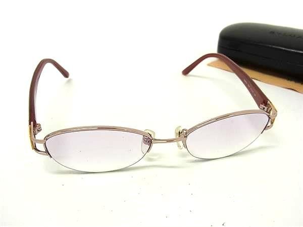1円 ■美品■ BVLGARI ブルガリ 度入り サングラス メガネ 眼鏡 レディース シルバー系 BS5939拍卖