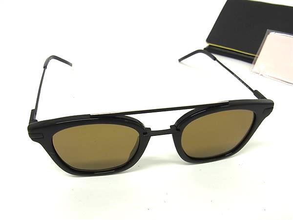 1円 ■美品■ FENDI フェンディ FF 0224/S 80770 48□22 145サングラス メガネ めがね 眼鏡 レディース メンズ ブラック系 FX8323拍卖