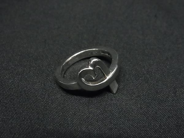 1円 TIFFANY&Co ティファニー パロマピカソ ラビングハート SV925 リング 指輪 アクセサリー 約14号 シルバー系 HA7640拍卖