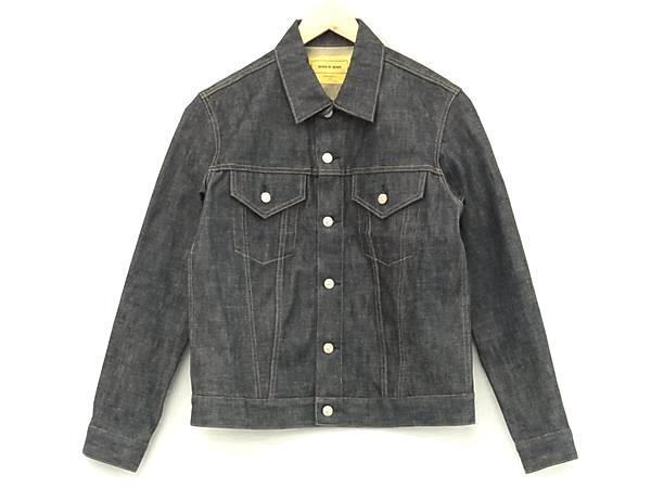 1円 ■美品■ SEVEN BY SEVEN セブン バイ セブン コットン100% デニムジャケット アウター 上着 表記サイズ S 洋服 ネイビー系 HB1612拍卖