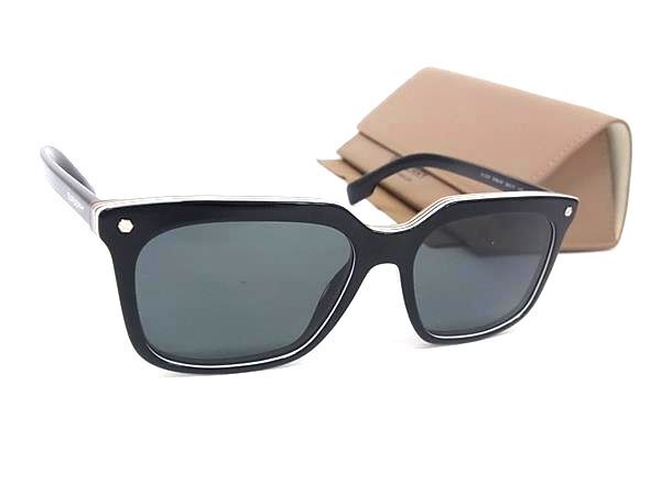1円 ■極美品■ BURBERRY バーバリー B4337 3798/87 サングラス メガネ 眼鏡 レディース メンズ ブラック系 FQ8721拍卖