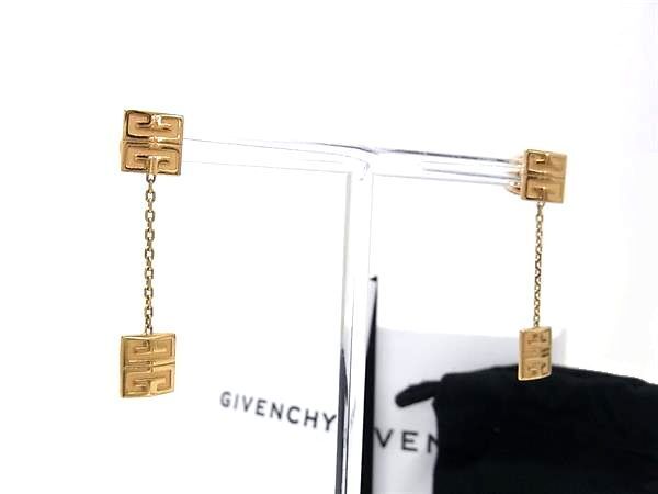 1円 ■美品■ GIVENCHY ジバンシィ ピアス アクセサリー レディース ゴールド系 FQ8728拍卖
