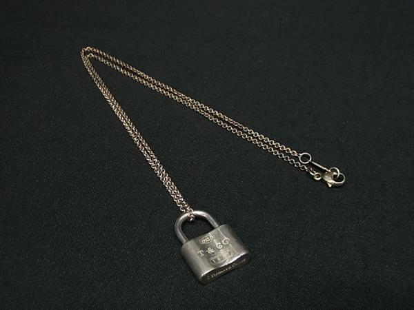 1円 TIFFANY&Co ティファニー 1837 カデナ ロック SV925 南京錠 ネックレス ペンダント アクセサリー シルバー系 BQ5337拍卖