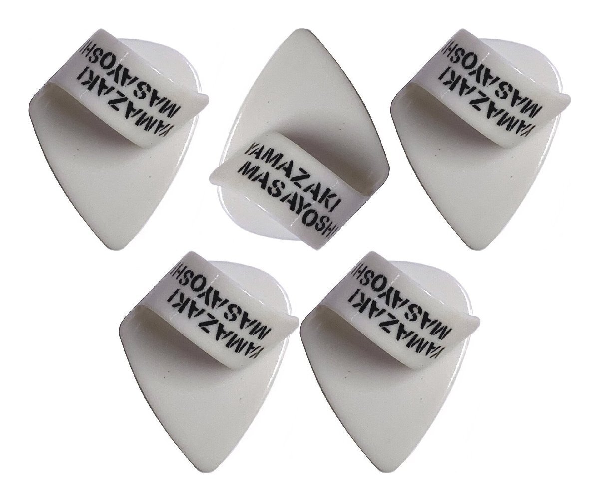 ★augusta 山崎まさよし シグネチャー サムピック セルロース 白 1.0mm/5枚セット★新品送料込/メール便拍卖