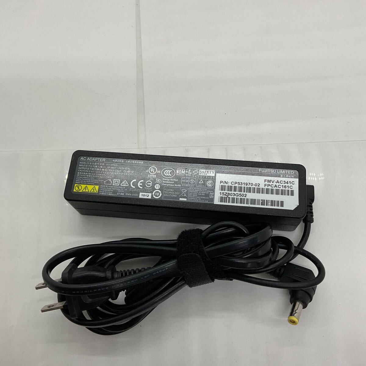 ◎(618-4) 10個セット FUJITSU ACアダプタ A13-065N2A(FMV-AC341C) 19V 3.42A 外径5.5 内径2.6 (B1-6)拍卖
