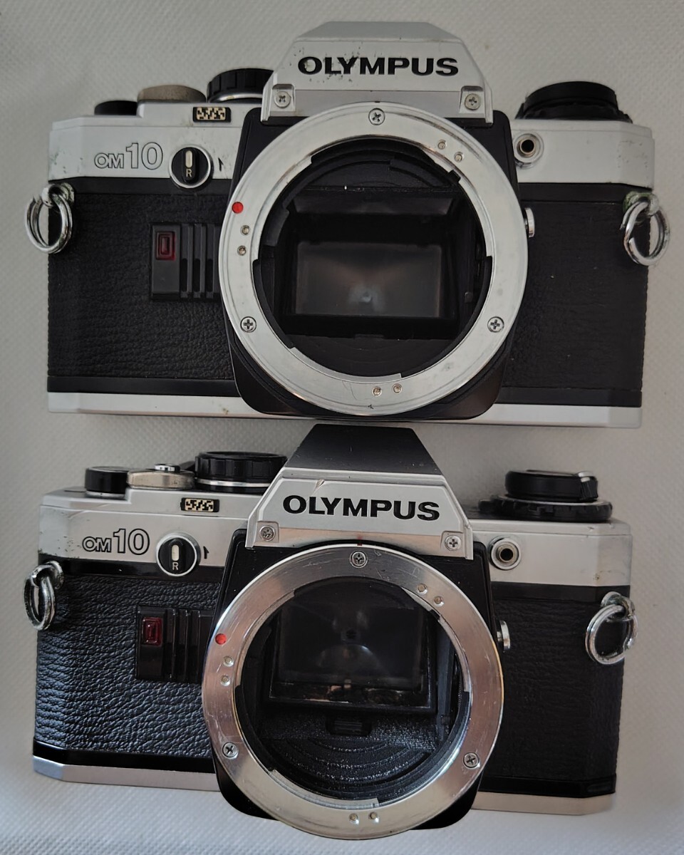 ☆作動良品☆OLYMPUS OM-10 シルバー ボディ 2台セット拍卖