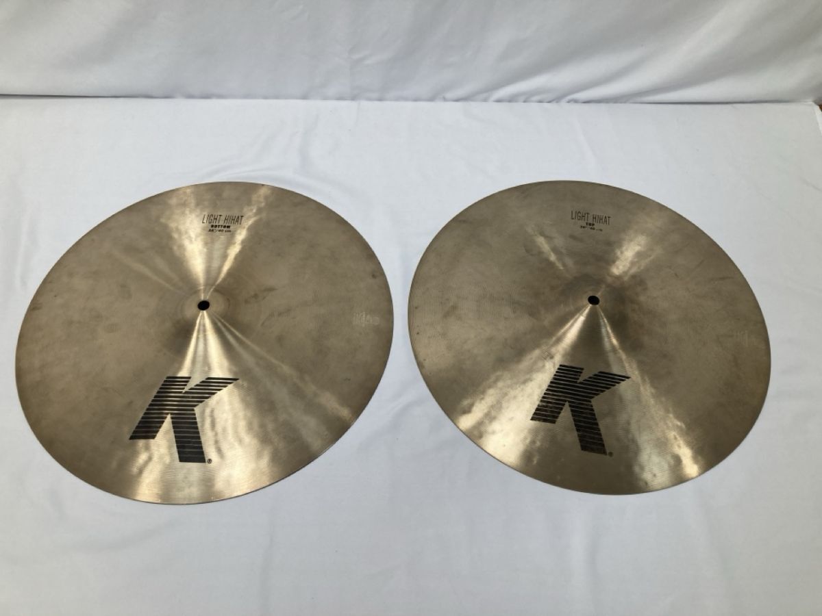 ・ZILDJIAN ジルジャン LIGHT HIHAT 16インチ 40cm ハイハットシンバル ドラム 楽器拍卖