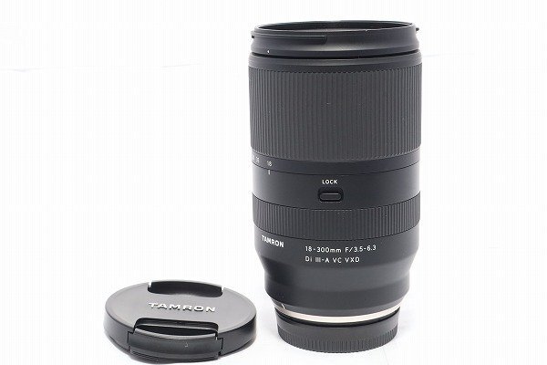 1円スタート ジャンク タムロン TAMRON 18-300mm F3.5-6.3 Di III-A VC VXD 富士フイルム フジ FUJI Xマウント拍卖