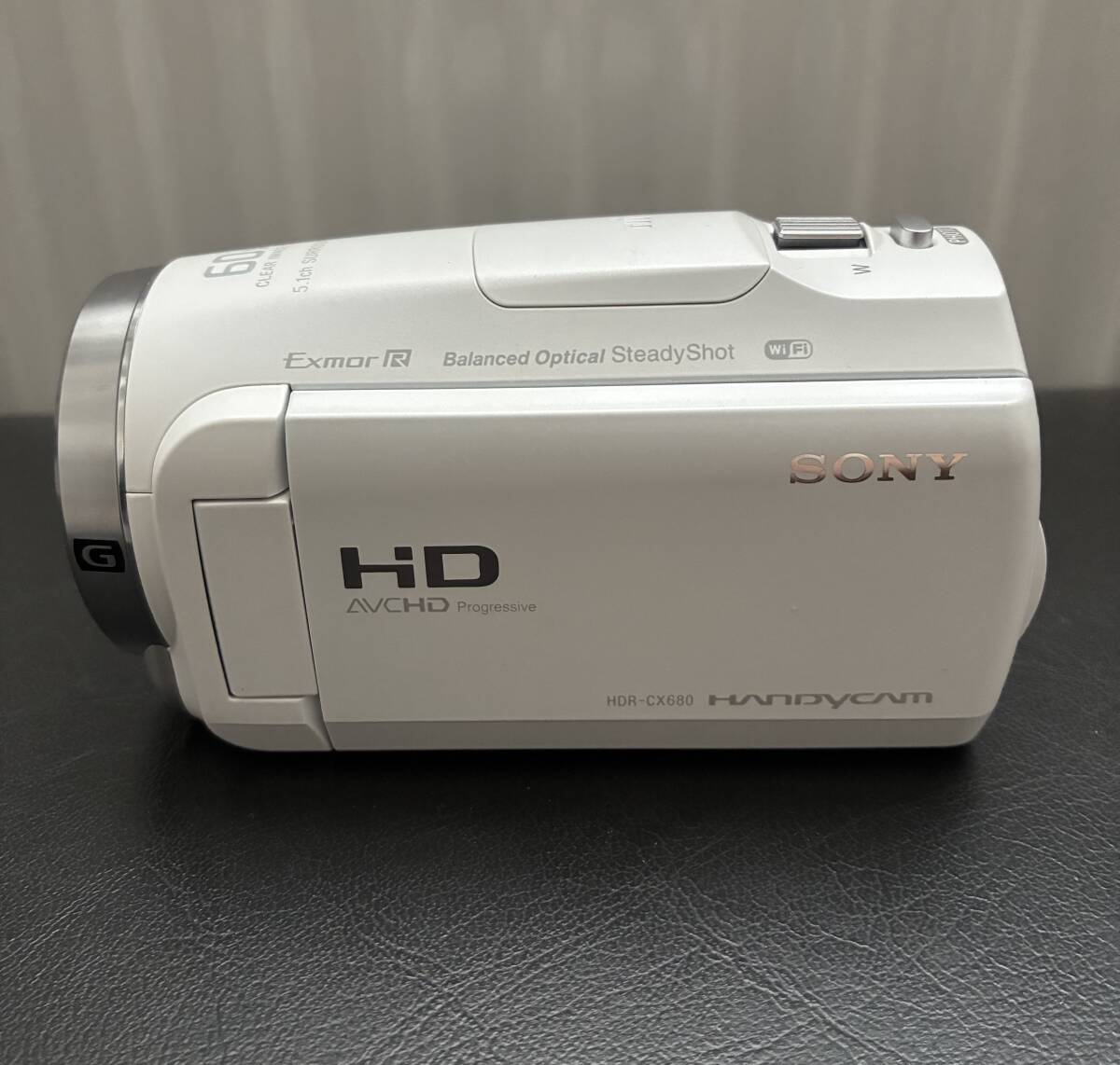ソニー SONY HDR-CX680 ホワイト ハンディカム #A730-290500002拍卖