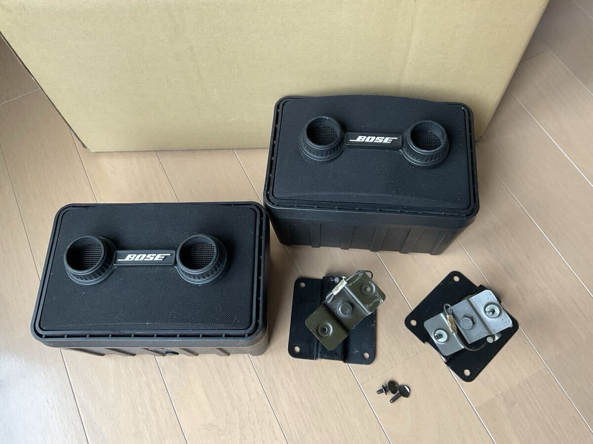 BOSE ボーズ スピーカー 101MM 2個セット ブラケット付 音響機器 PA機器拍卖