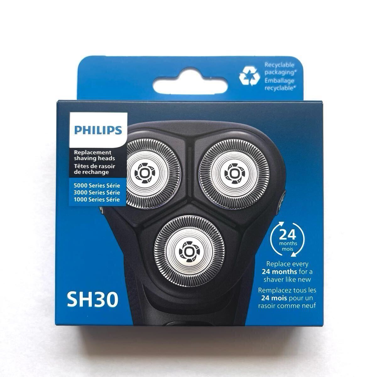 【100%正規品】フィリップス(Philips) 純正 SH30/50 (SH30/61の海外版) 電動シェーバー 替刃 500 1000 3000シリーズ Series 海外正規品 a拍卖