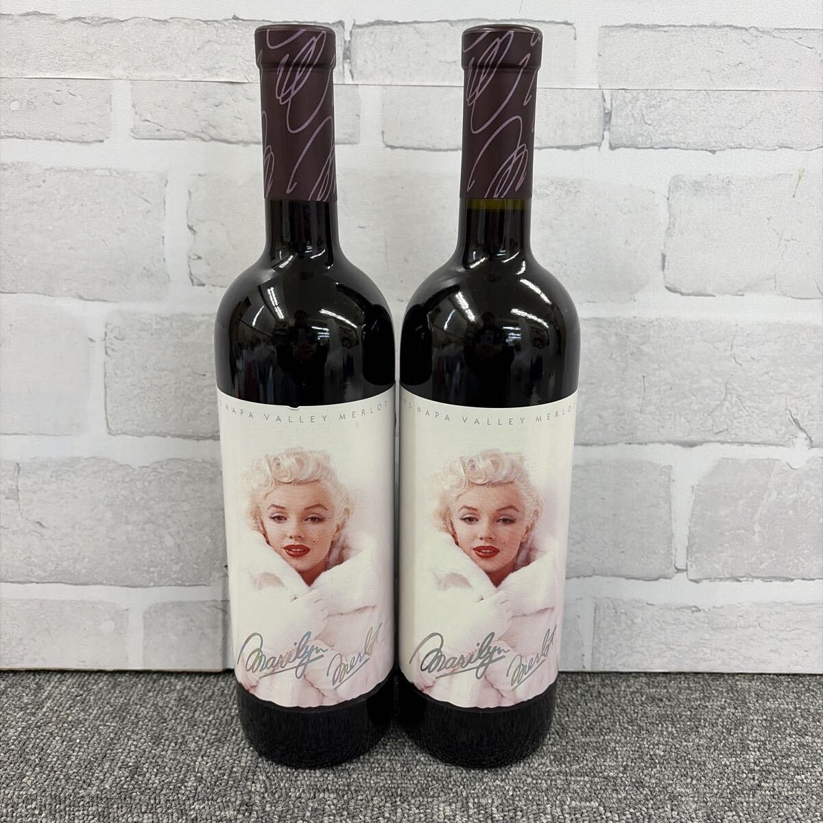 ☆未開栓☆ MERLOT メルロー 2本まとめて マリリンモンロー 赤ワイン 750ml 14度 現状品 TK3235④拍卖