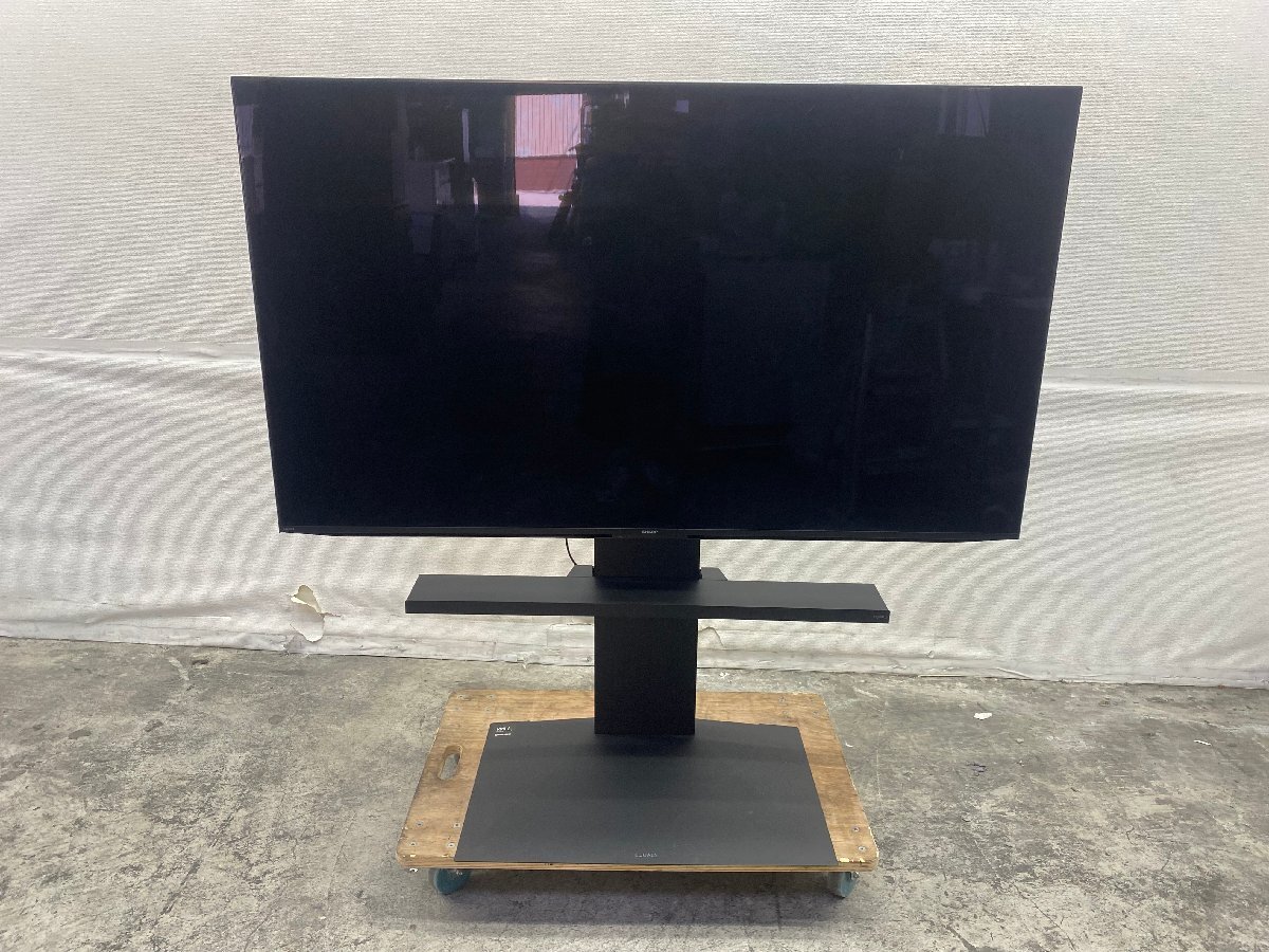 SHARP シャープ AQUOS 液晶テレビ 4T-C65EU1 スタンドセット 65インチ 2022年製 大阪発 NRy H拍卖
