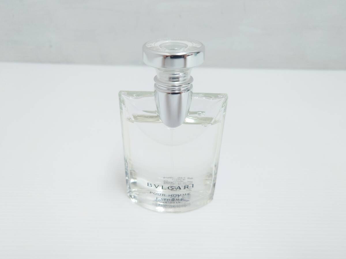 za76)BVLGARI ブルガリ POUR HOMME EXTREME プールオム エクストリーム オードトワレ 香水 100ml拍卖