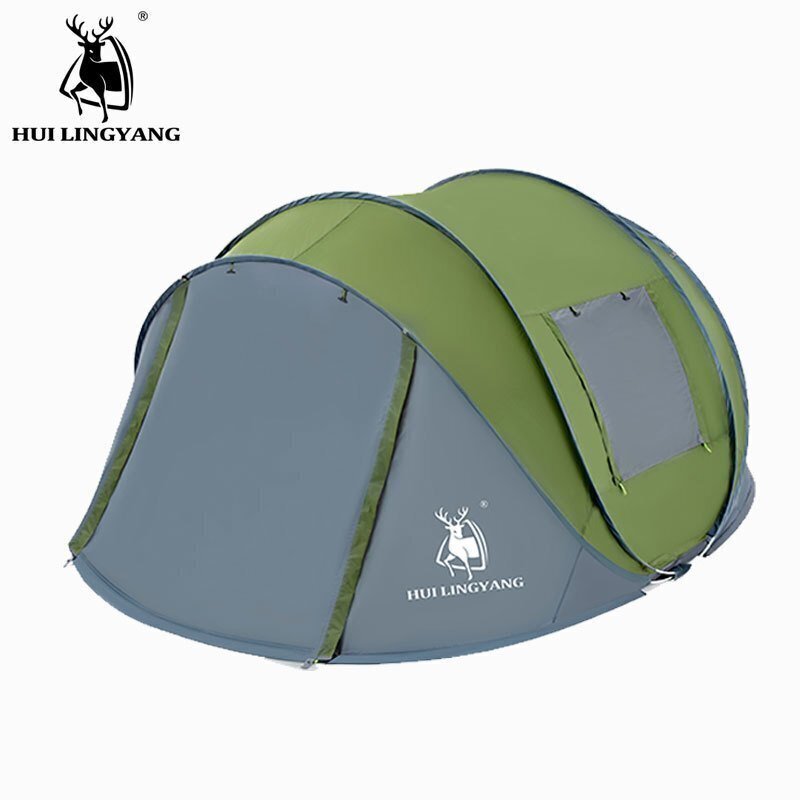 新入荷★テント ワンタッチテント キャンプ 設営簡単 ツーリングテント テントベット カンプライト 防風 防水 軽量 釣り 登山 3-4人用拍卖