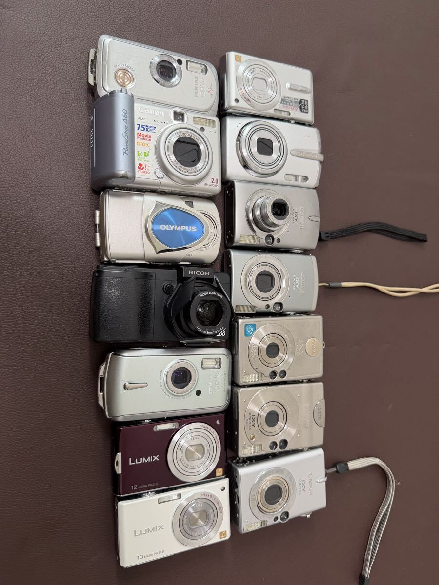 Canon OLYMPUS デジタルカメラ 14点まとめジャンク品拍卖