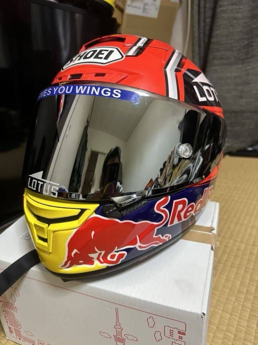 SHOEI ヘルメット z7 x14 CWR-1 ピンロック シールド バイザー silver X-Fourteen マルケス仕様 社外品拍卖