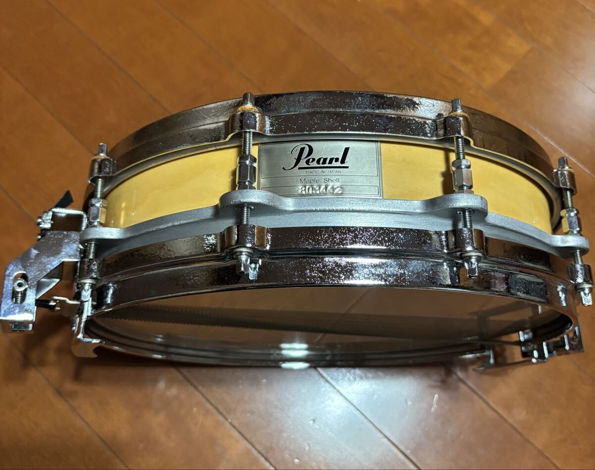 【完全相場無視 超入手困難 送料無料】パール フリーフローティング メイプル スネア Pearl Free Froating Maple Shell snare drum拍卖