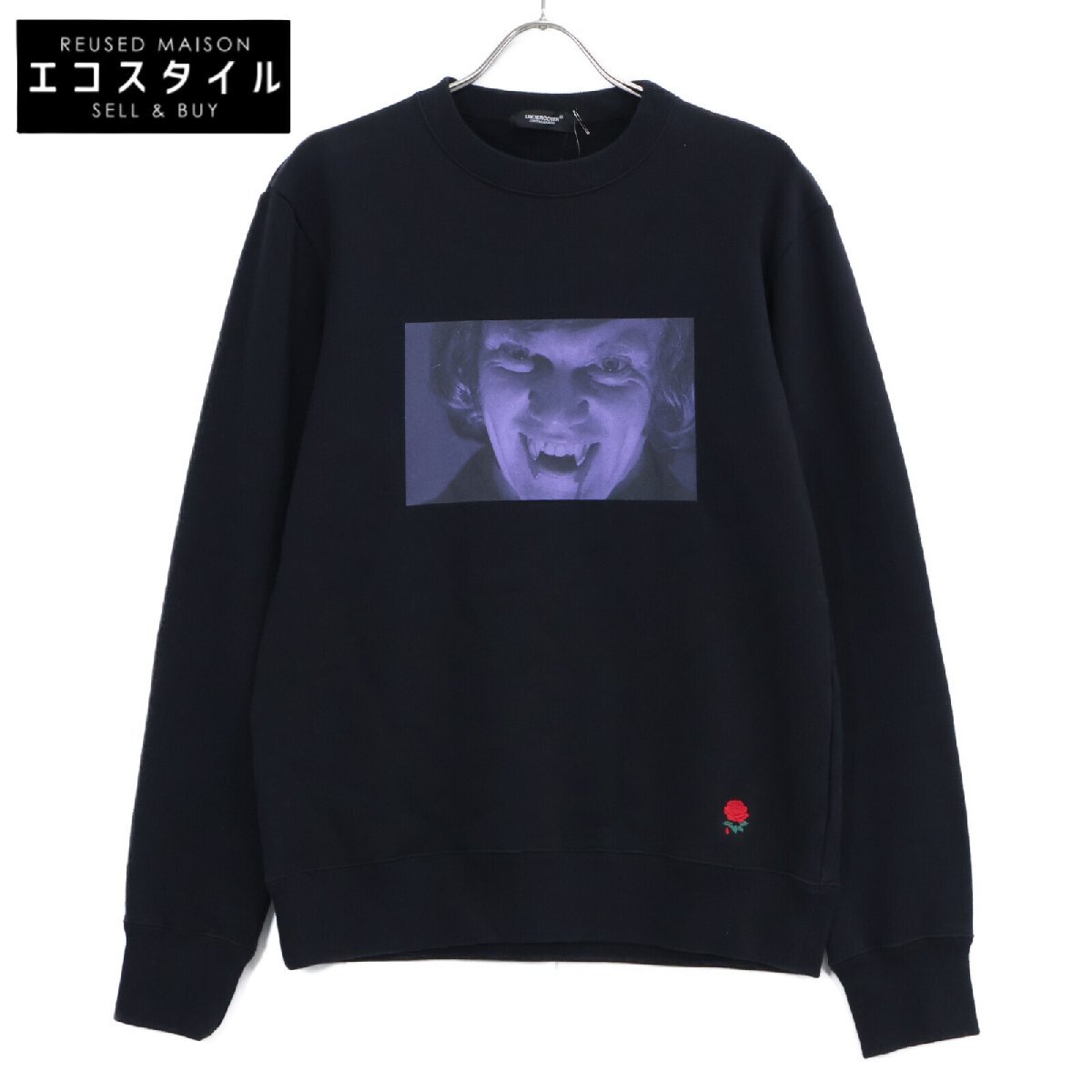 UNDER COVER アンダーカバー 19AW SWEAT ALEX スウェット 時計仕掛けのオレンジ ブラック 2 トップス コットン メンズ 中古拍卖