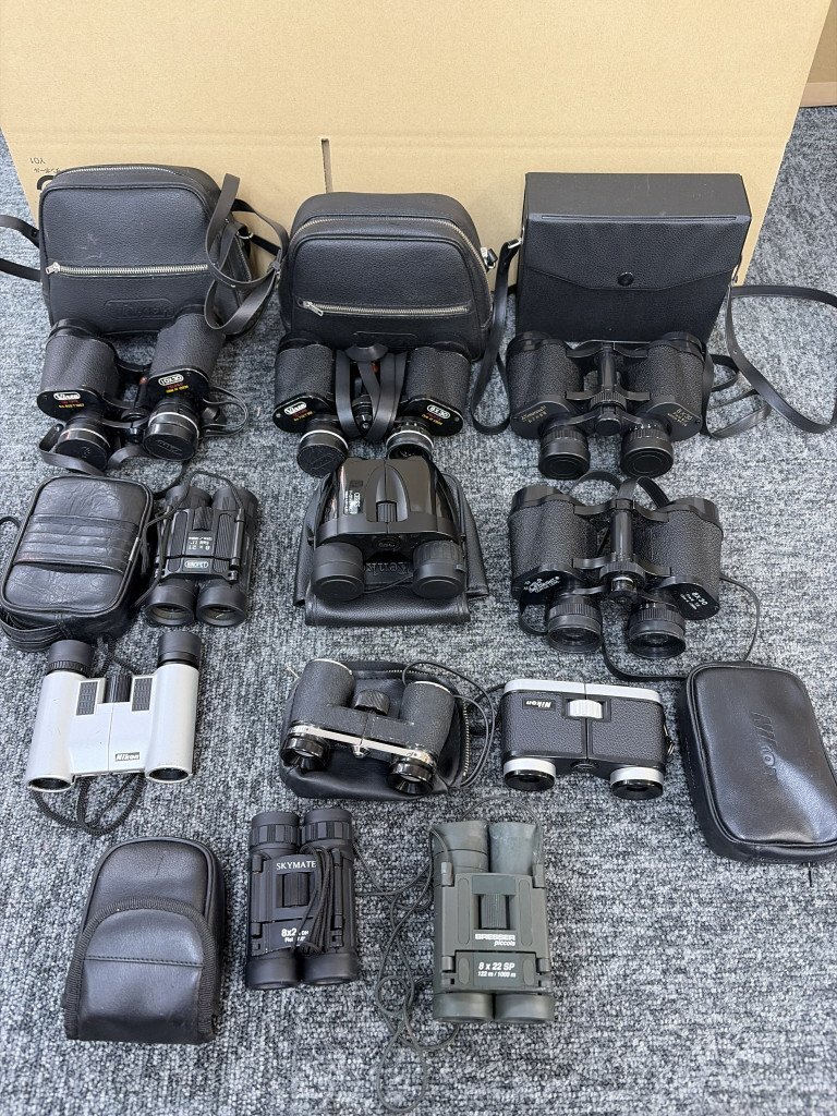 ☆ 双眼鏡 11点まとめて ニコン ケンコー Vixen 他 動作未確認 現状品 TK229036拍卖
