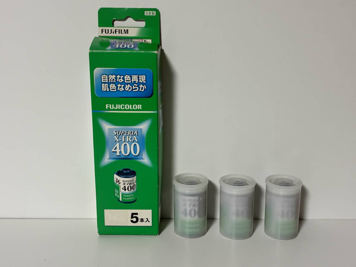 使用期限切れ フジカラー フィルム 36枚撮り3本 有効期限 2011.09 スペリアエクストラ400 SUPERIA X-TRA400 拍卖